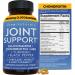Glucosamine Chondroitin MSM Joint Support Supplement 90 Capsules - with Turmeric Black Pepper Boswellia and Hyaluronic Acid - Joint Health Supplement for Mobility Flexibility and Comfort