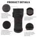 Abyon Compressive Wrist Bandage - 2-Piece Set for Left & Right Hands | Arthritis Tendonitis Sprains | Sports Protection for Men - Black - Buy Online on GoSupps.com