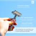 Van Der Hagen 110MM Gun Metal Safety Razor Kit - Smooth Shave Guarantee - Buy Online on GoSupps.com