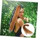 FOYTOKI Dirty Little Braids Double Ended Dreadlock Extensions Women Hairpiece Long Dreadlocks Fashion Hairpiece Dreadlocks Dreadlock Headband Wigs Hair Extensions Hair Wig Men Wig 90X8CM As Shown - Buy Online on GoSupps.com