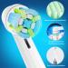Toothbrush Heads Compatible with Braun Oral-B iO | 6 Pack Replacement Heads for Oral-B IO 3-10 Series | Soft Black/White - Buy Online on GoSupps.com