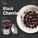 Ved Gourmet Original Black Maraschino Cherries - Italian Cherry for Old-Fashioned Cocktails - Vegan Cocktail Bourbon Cherries in Natural Syrup for Cocktail Garnish - 300g Jar - Buy Online on GoSupps.com