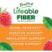 Lifeable Prebiotic Fiber Supplement Gummies 5g - Natural Flavored, Gluten Free, Vegetarian, GMO-Free - 90 Gummies - Buy Online on GoSupps.com