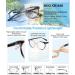 OCCI CHIARI Women's Blue Light Blocking Glasses - High Power 3.0x & Magnifications 1.0-6.0 - Stylish & Protective - Buy Online on GoSupps.com