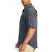 Men's Fishing Shirt UPF 50+ Lightweight Cool Short Sleeve Zipper Pockets Dark Grey XL - Buy Online on GoSupps.com