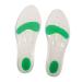 Steins Silicone Dual Density Comfort Shoe Gel Insoles for Extra Arch Support and Feet Ankle Knee and Hip Joint Relief Men (Size 9.5 to 10.5) or Women (Size 10.5 to 11.5) Green Green Women's (10-1/2 - 11-1/2) or Men's (9-1/2 - 10-1/2)