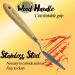 5 Piece Palette Knife Art Tools Set with Wooden Handle for Acrylic Painting - Buy Online on GoSupps.com