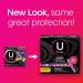 U by Kotex Click Compact Tampons - Regular Absorbency - Unscented - 192 Count - 6 Packs of 32 - Packaging May Vary - Buy Online on GoSupps.com
