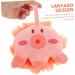 Hemoton Cartoon Bath Ball | Baby Body Wash Sponge & Mesh Pouf | Soft Pink Shower Loofah & Scrubber for Kids' Bath Time - Buy Online on GoSupps.com