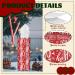 HUNKEN Christmas Round Car Tissue Holder - Festive Bulk Facial Tissues Holiday Decor for Cup Holders - Set of 4 Decorative Cylinders (Snowflakes Ho Ho Ho Candy Cane Stripes Holiday Icons) 4 Pcs - Buy Online on GoSupps.com
