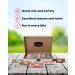 Peanut Brittle and Coconut Ice Pleasure box - Coconut Ice Salted Caramel Peanut Brittle Milk Chocolate Coconut Ice Coconut Ice Peanut Brittle | Fudge Gift Set | Eater Gifts for Kids - Buy Online on GoSupps.com