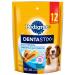 PEDIGREE DENTASTIX Oral Care Dog Treats for Medium Dogs - Original 12 Sticks Beef 12 count (Pack of 1) Dog Treats