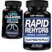 Saint Mingiano Rapid Rehydr8 Electrolyte Tablets 100 - with - Lung Cleanse Detox 60 Day Cleanse