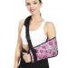 Breathable Arm Sling for Elbow Injury with Waist Belt for Shoulder Injury Women Comfortable Rose Elbow Brace for Broken Arm