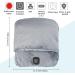 Electrically Heated Foot Warmer with Massage - Flannel Fleece Large Anti-Slip Sole Pain Relief for Men & Women - Buy Online on GoSupps.com