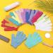 50 Pcs Double Sided Exfoliating Gloves for Body - Shower Gloves for Women - Deep Clean Skin, Spa Massage, Beauty Skin - Bathing Accessories in 13 colors - Buy Online on GoSupps.com