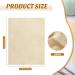 Potchen 20-Piece Pre-Cut Chamois for Ceramics Trimming - Soft Cloth Leather Tool Kit for Smoothing Pottery Rim - Ceramic Supplies (3x3.7 Inch) - Buy Online on GoSupps.com