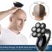 Buy 7D Electric Razor for Men - 5 in 1 Waterproof Bald Head Shaver with LED Display | Best Grooming Kit for a Perfect Shave - Buy Online on GoSupps.com