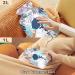 NAANLE Tropical Palm Leaves Hot Water Bottle with Cover - 2L Heat Bottle for Back Pain Relief & Warm Therapy | Ideal Hand & Foot Warmer - Buy Online on GoSupps.com