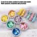 Box Nail Glitters Sequins Set - Round Mixed Flakes for DIY Nail Art & Craft | International Shipping - Buy Online on GoSupps.com