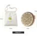 Apriqus Wet & Dry Body Brush with Carry Bag - Natural Bristle Exfoliator for Lymphatic Drainage and Cellulite Reduction - Buy Online on GoSupps.com