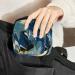 Marble Multicoloured Sanitary Napkin Storage Bag Zipper | Menstrual Cup Pouch for Girls, Women, Ladies | Feminine Period Pads Holder - Buy Online on GoSupps.com