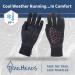 TrailHeads Lightweight Running Gloves with Touchscreen | The Elements Black/Pink Reflective - Perfect for International Shipping - Buy Online on GoSupps.com
