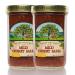 Cherry Republic Mild Cherry Salsa - Chunky Sweet & Low Heat Flavor Sauce (TWO x 16 Oz Jars) Mild Cherry 1 Pound (Pack of 2)