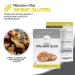 Naturtonix Vital Wheat Gluten 12 oz - Pure Non-GMO Vegan Protein, Keto Friendly - Certified Kosher - Resealable Fresh Pouch - Buy Online on GoSupps.com