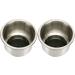 Amarine Made 2pcs Stainless Steel Cup Drink Holder with Drain for Marine Boat, RV, Camper - Buy Online on GoSupps.com