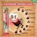 Zandu Dantveer 100G - Advanced Ayurvedic Toothpaste with Irimedadi Oil | Fights 9 Dental Problems | Scientifically Proven Oral Care - Buy Online on GoSupps.com
