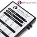 Volume Eyelashes D Curl - 0.05mm Silk Eyelash Extensions (8-14mm Mix) - Wimpanista - Premium Volume Lashes - 16 Strips - Buy Online on GoSupps.com