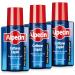 Alpecin Caffeine Liquid Hair Tonic 3x 200ml | Against Thinning Hair | Natural Hair Growth for Men | Energizer for Strong Hair | Hair Care for Men Made in Germany