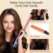 Premium Curling Iron Set with 5 Interchangeable Barrels & Hair Brush - Perfect Gift for Women | Ceramic Tourmaline Curling Wand for Salon-Worthy Waves - Buy Online on GoSupps.com