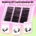 HeyAlice Fluffy Lash Clusters - 60/80/100D D Curl Eyelash Extensions | Thick 10-18mm Individual Lashes for Stunning Volume - Buy Online on GoSupps.com