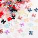 220 Pcs Aurora Bow Nail Charms - 3D Colorful Bowknot for Acrylic Nails | Cute Butterfly Pearl Resin & Rhinestone Nail Art Accessories - Buy Online on GoSupps.com