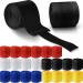 Junkin 12 Pairs Boxing Hand Wraps Sports Hand Wraps for MMA Boxing Stretch Mexican Style Hand Wraps for Men Women Martial Arts Boxing MMA Kickboxing Muay Thai