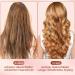 Buy Curling Iron 3 Barrels for Beach Waves - Adjustable Fast Heating Wave Iron for All Hair Types - Rose Gold - Buy Online on GoSupps.com