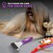 Poodle Pet Dematting Comb - Handheld Undercoat Rake for Dogs with Long/Short Hair - Buy Online on GoSupps.com