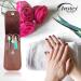 INSTEX Professional Cuticle Nail Scissors & Files Set | Curved Steel Blade for Thick Toenails & Manicure Pedicure | Men Women Beard Nose Trimming | Blue Multicolour - Buy Online on GoSupps.com