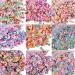 EHOPE 3D Fruit Slices Polymer Clay Slices Fruit Nail Art Slices Polymer Slices DIY Fruit Nail Art Supplies Making Kit Decoration Arts Crafts for Nail Art and Cellphone Decorations (5000 PCS) 5000PCS