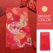 2024 Lunar Chinese New Year Red Envelopes 6pcs Spring Festival Hong Bao Red Pocket Cartoon Gold Raised Foil Dragon Lai See Lucky Money Envelopes - Buy Online on GoSupps.com