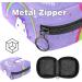 Portable Women's Binding-Storage Bags | Menstrual Cup Pocket & Tampon Insert for Teen Girls | Unicorn Rainbow Purple Design - Buy Online on GoSupps.com