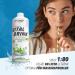 Best Body Nutrition Vital Drink Zerop - Sugar-Free Waldmeister Syrup Concentrate - Makes 80 Liters - 1L Pack for Optimal Hydration - Buy Online on GoSupps.com
