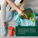 JadeYoga Voyager Yoga Mat - Lightweight Natural Rubber Portable Fitness Mat - Olive Green - Non-Slip for Home or Gym - Buy Online on GoSupps.com