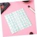 VILLCASE 200 Pcs Blank Adhesive Cosmetic Palettes - Disposable Eye Shadow Stickers & Foundation Tools for Professionals - Buy Online on GoSupps.com