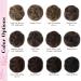 REECHO Space Bun Hair Pieces 2 Pack - Mini Claw Clip Messy Bun & Cat Ears Extensions in Wavy Black Brown for Women/Girls - Buy Online on GoSupps.com