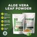 Aloe Vera Leaf Powder - Organic Moisturizer & Juice for Skin & Hair | 100g Natural Pure Aloe Barbadensis - Buy Online on GoSupps.com