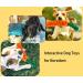 Interactive Dog Ropetoy for Small Dogs - Tug of War Carrot Toy for Boredom Dental Health & Stress Relief - 1 Pack - Buy Online on GoSupps.com