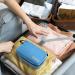 Cooja Hanging Toiletry Wash Bag with Hook & Handle - Sky Blue | Travel Gear Set for Men and Women | Includes 1 Toilet Bag + 2 Drawstring Bags - Buy Online on GoSupps.com